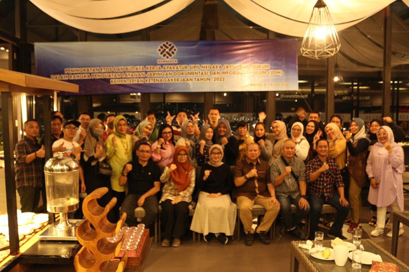 Penguatan Jaringan Dokumentasi dan Informasi Hukum (JDIH) Kementerian Ketenagakerjaan Tahun 2022